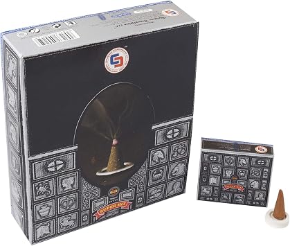 Satya Super Hit Dhoop Cone, 12 Cones/Pack, 12 Packs/Display Box