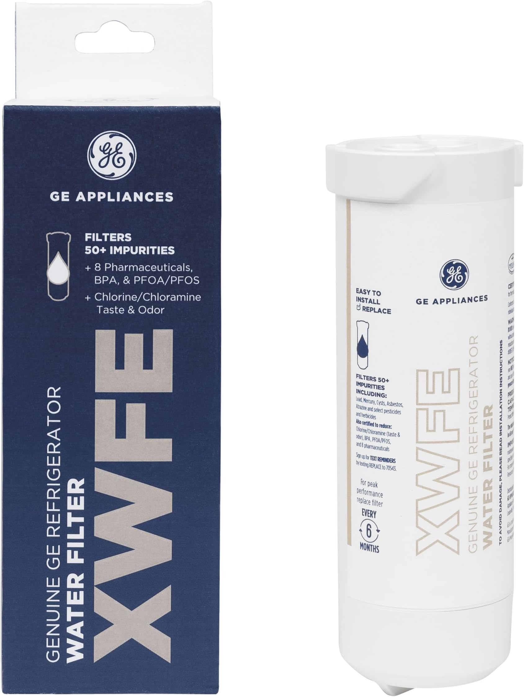 GE XWFE Refrigerator Water Filter Replacement — primary product photo