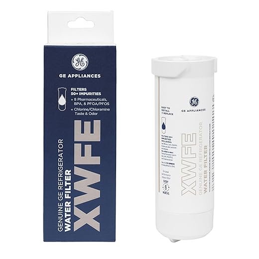 GE XWFE XWF Refrigerator Water Filter, 1 Count (Pack of 1), White