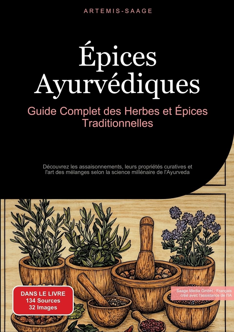 Épices Ayurvédiques: Guide Complet des Herbes et Épices Traditionnelles: Découvrez les assaisonnements, leurs propriétés curatives et l'art des ... millénaire de l'Ayurveda (French Edition)