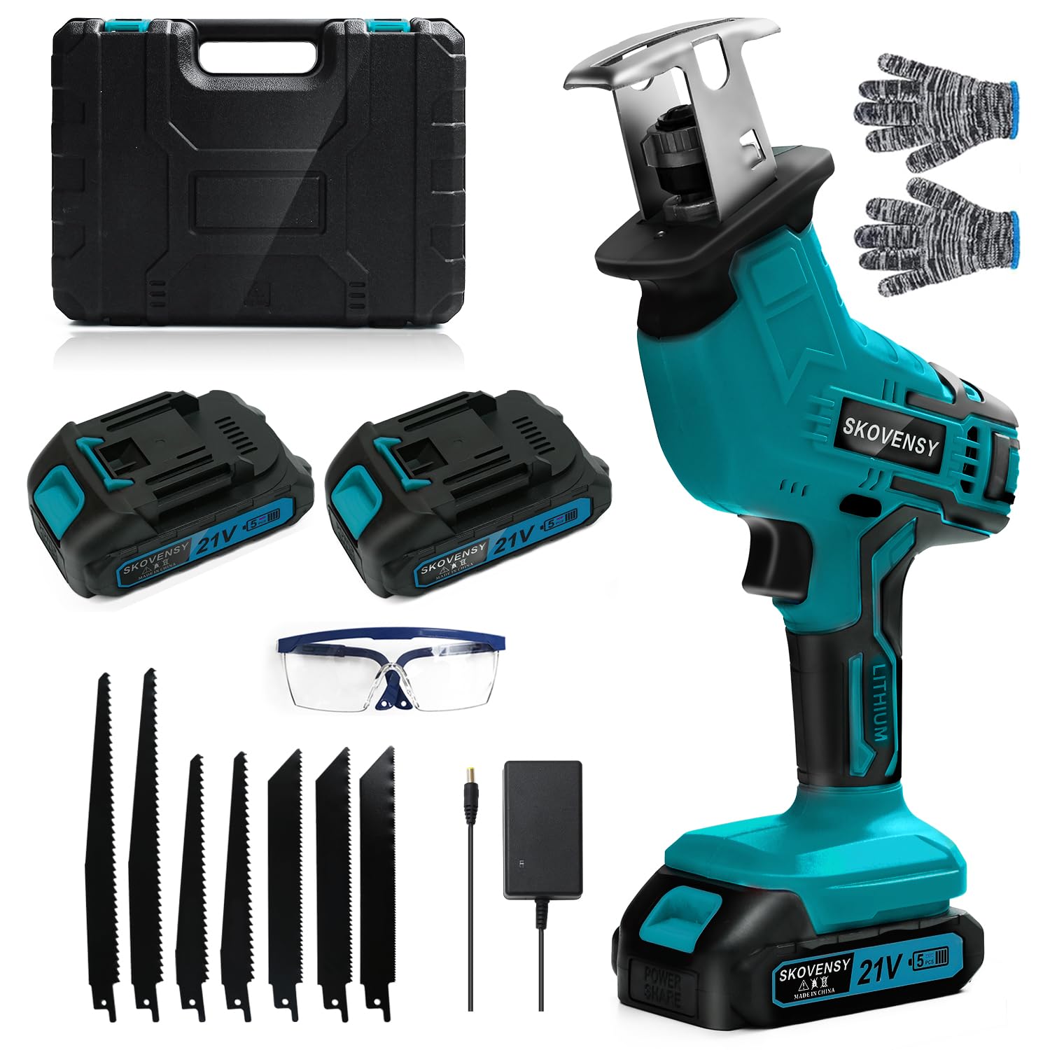 Amazon | 電動ノコギリ レシプロソー 2個バッテリ ノコギリ のこぎり