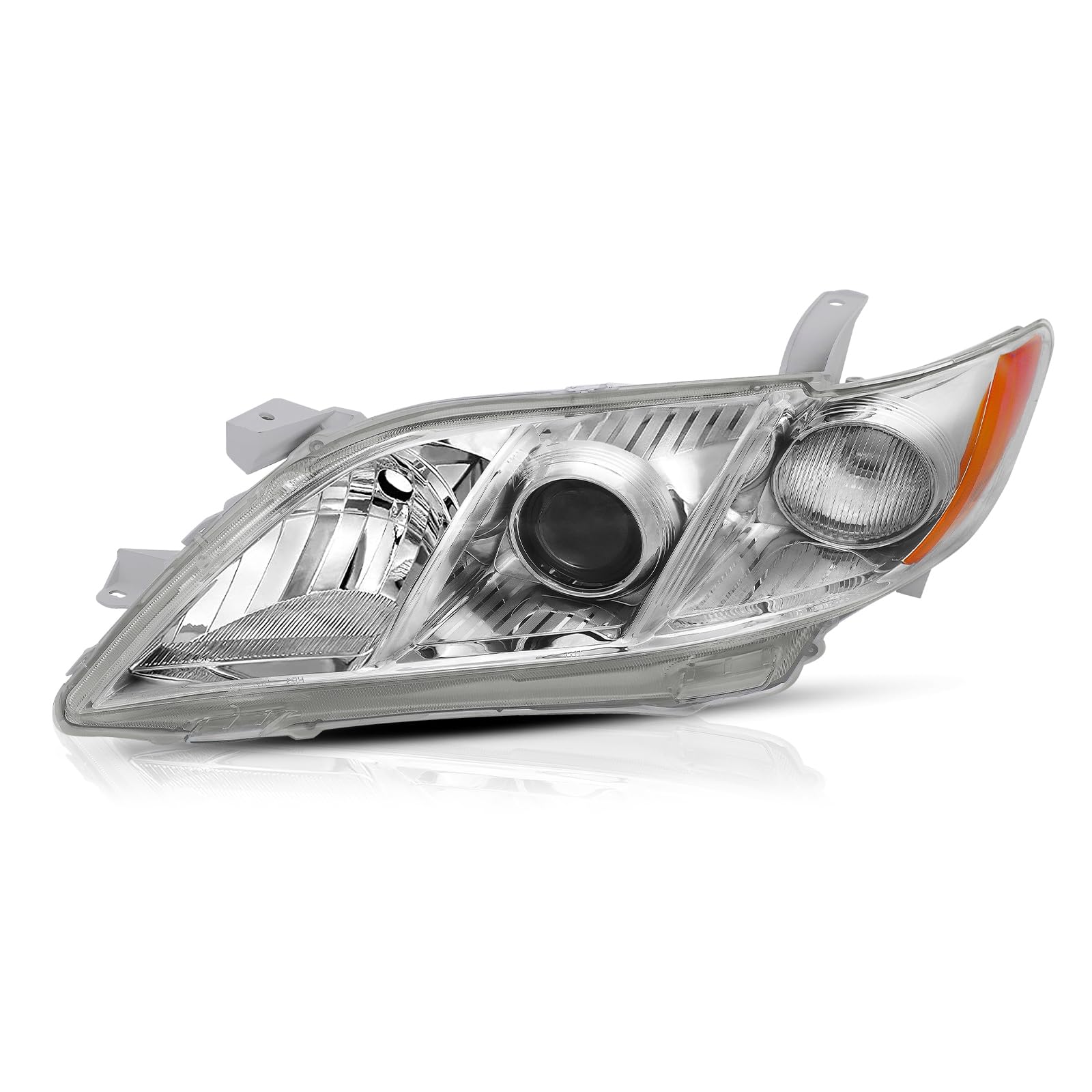 Left Headlight Assembly Compatible With 2007 2008 2009 Toyota Camry LE/SE/SLE/CE/Base Sedan 4-Door 07 08 09 Toyota Camry Driver Side