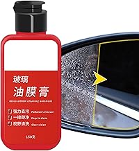 Removedor de manchas de água para vidro de carro - de pára-brisa automotivo | de vidro polonês para carros, removedor de de óleo de vidro de 150ml, elimina manchas de água e excrementos de Pinnkl