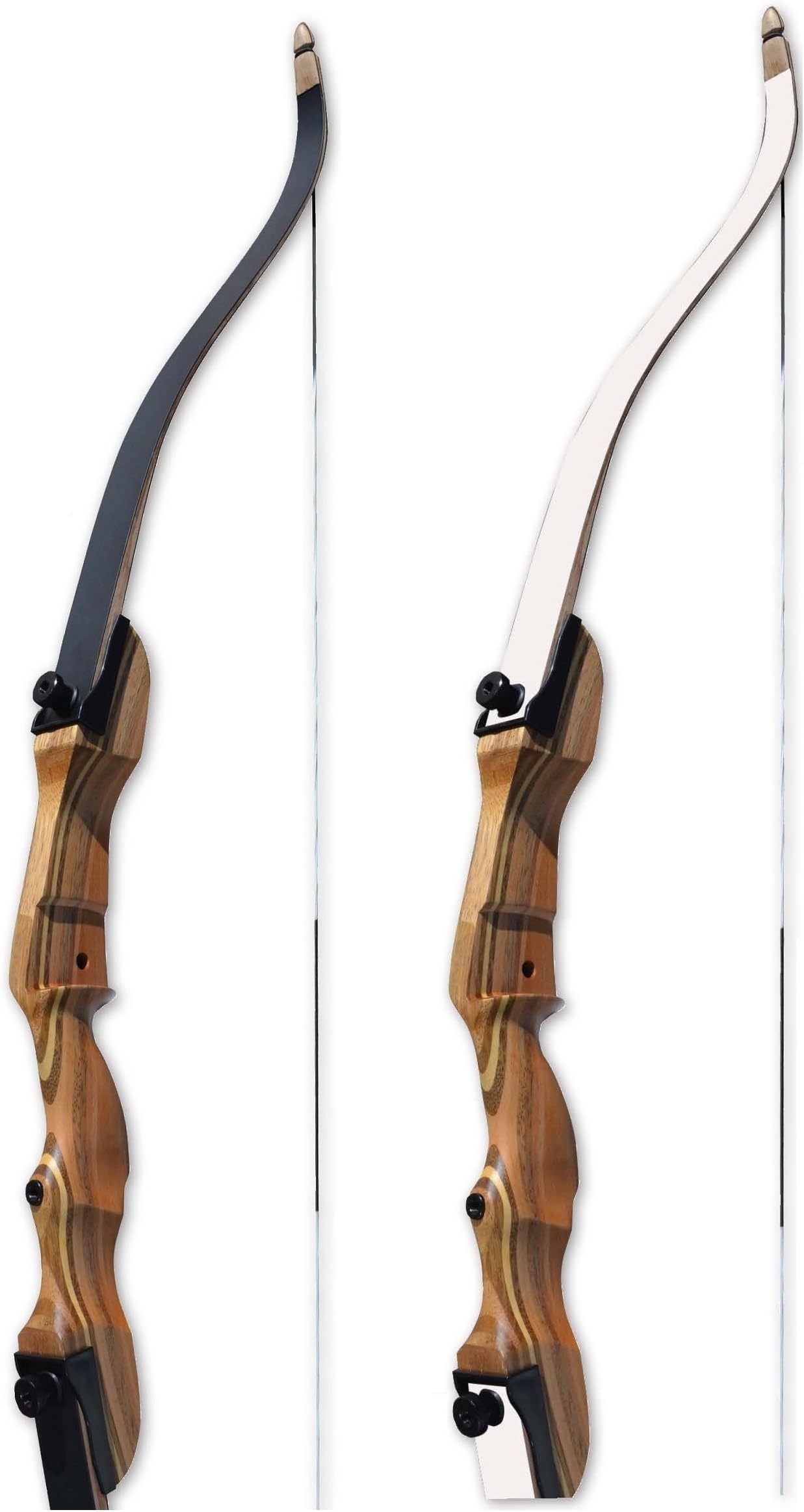 Western Recreation Ind 18 Monarch Takedown Bow Black Limbs Right Hand 54" 20#