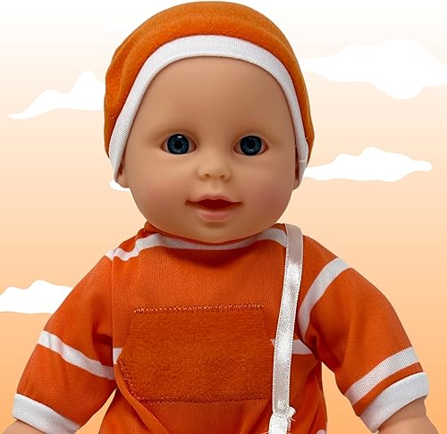 Miniatura 9 de The New York Doll Collection Muñeca de bebé de cuerpo suave de 11 pulgadas en caja de regalo, juguete de muñeca de bebé de 11 pulgadas para niños,