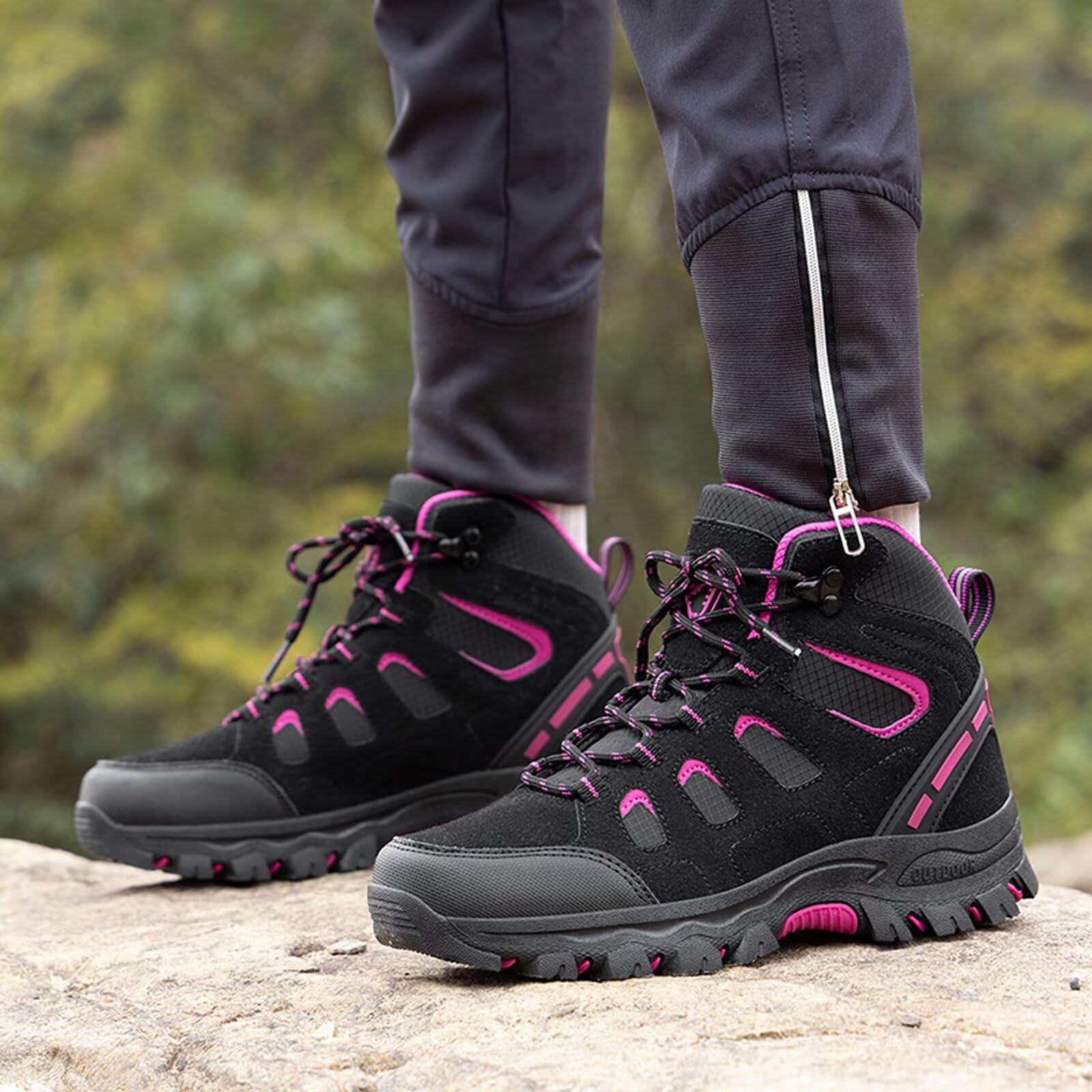 Buty trekkingowe kobiet wodoodporne boty turystyczne antypoślizgowe botki