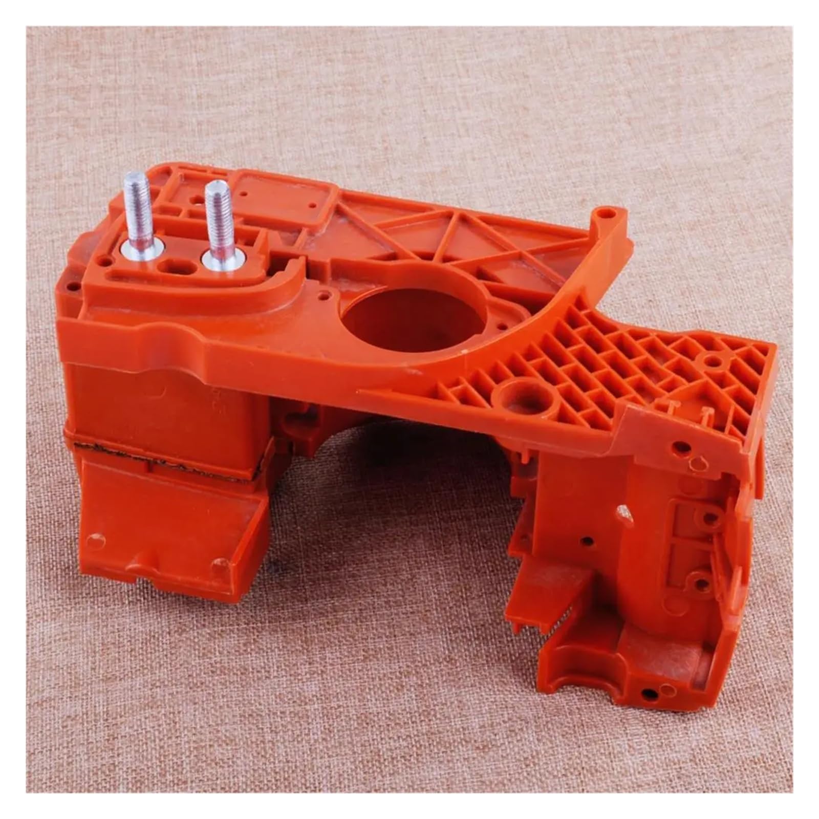 Cárter del motor, depósito de aceite, compatible con motosierra Hus-qvana 137 y 142 (pieza 530071991)