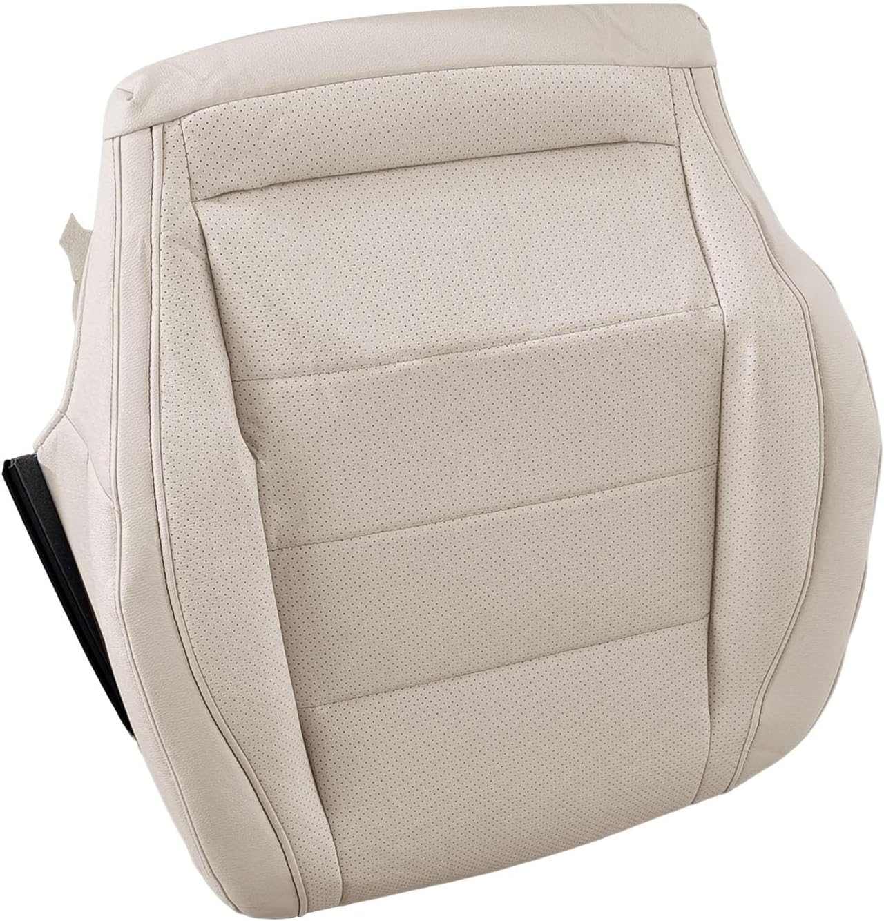 Driver Side Bottom Perforated Seat Cover Replacement Fits for Mercedes-Benz GLE350 GLE450 2020-2024 Tan