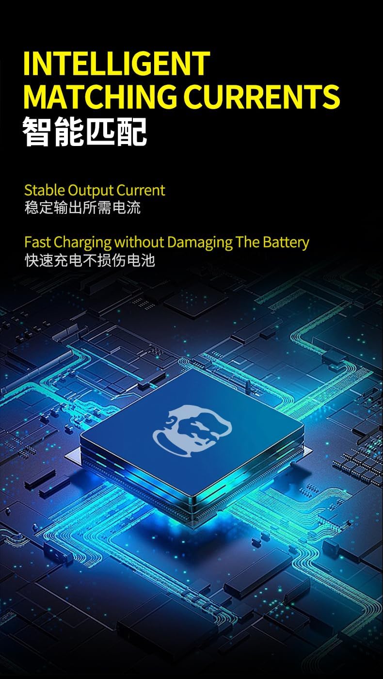 Mechanic C-power 6C/6S/6P Digital display 6-port charger Support PD QC3.0 for mobile phone Tablet computer Fast charging(6S)