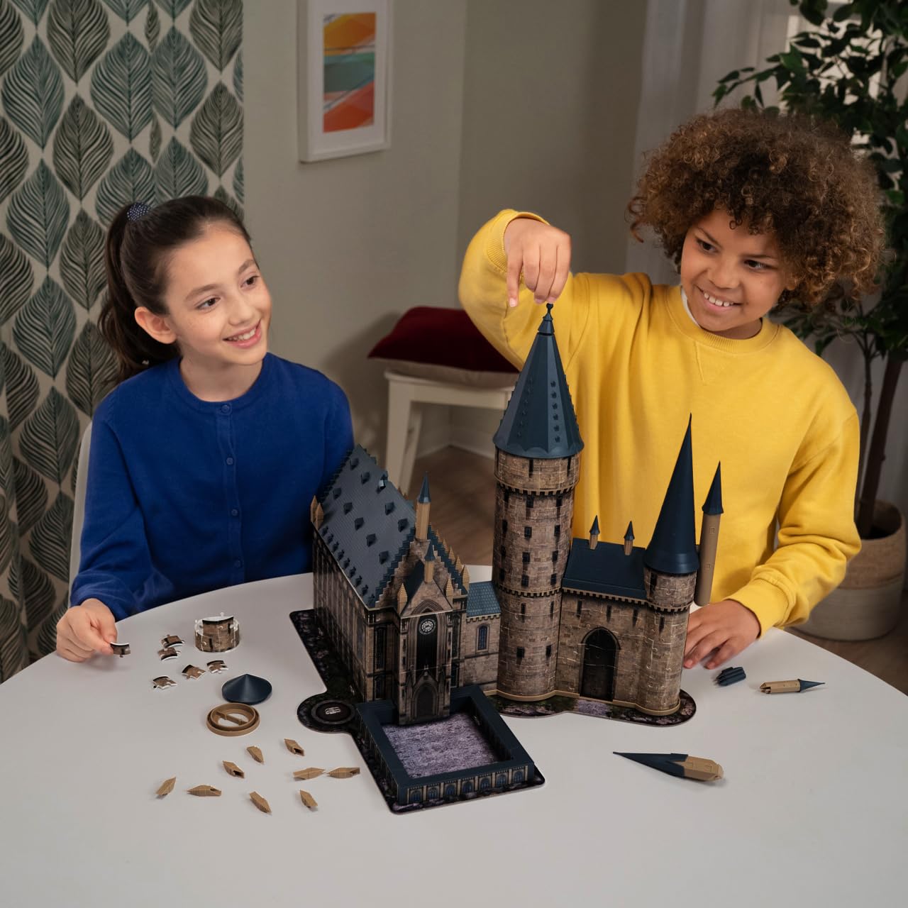 Ravensburger 3D Puzzle 11550 - Harry Potter Hogwarts Schloss & 3D Puzzle 11551 - Harry Potter Hogwarts Schloss