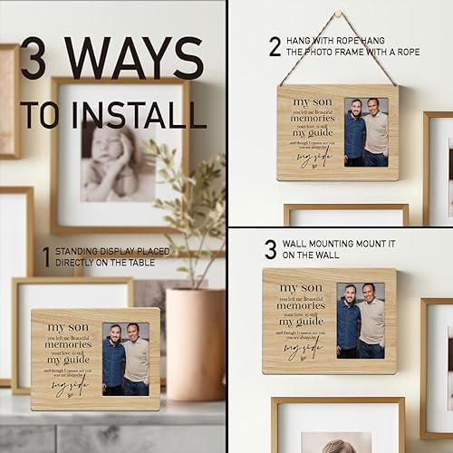 Miniatura 5 de Regalos conmemorativos para la pérdida de hijo, marcos de fotos conmemorativos, regalos de condolencia, regalos de condolencia por la pérdida de un