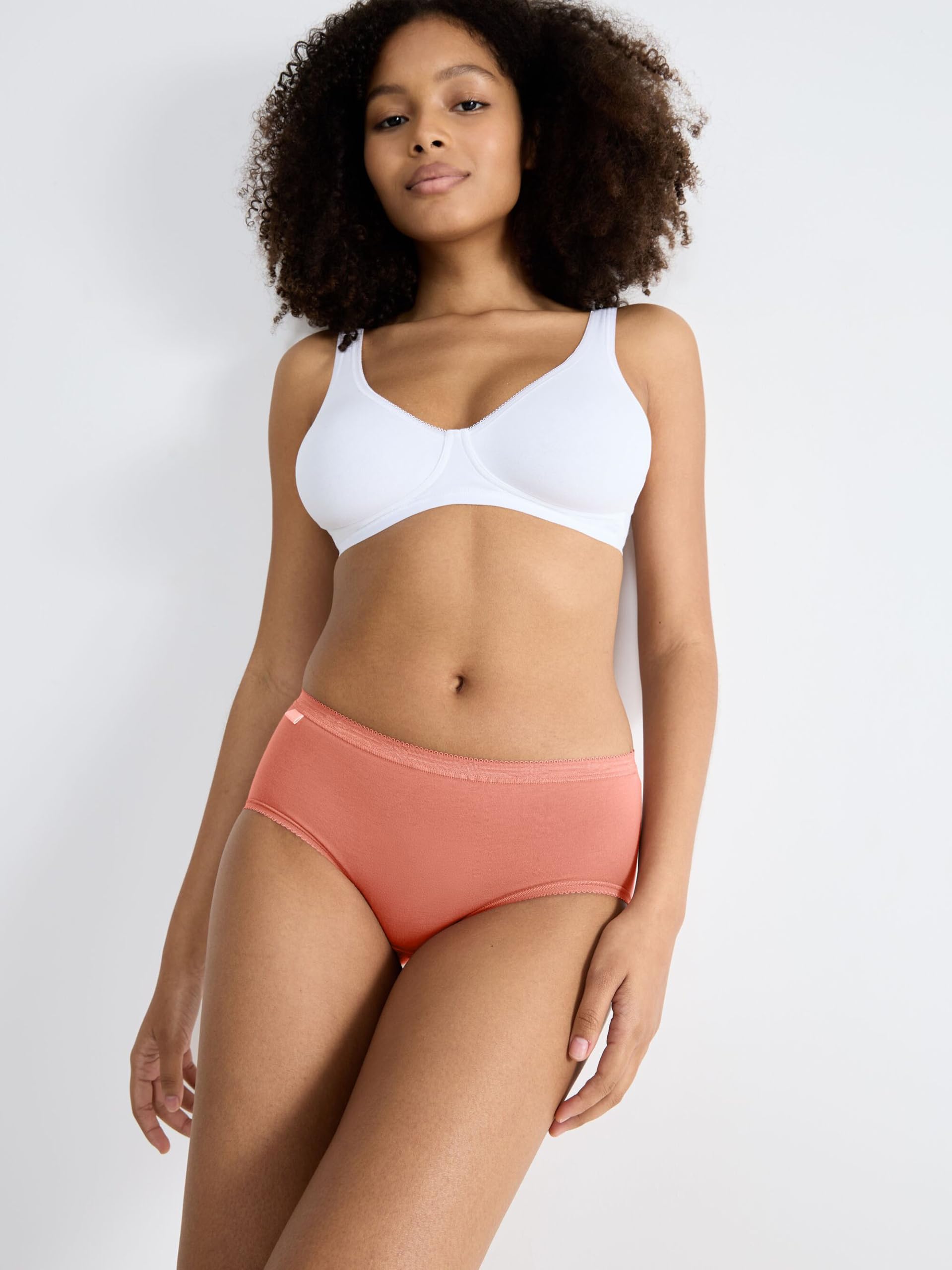 Sloggi Sloggi Basic+ Midi C4p sous-vêtement Femme (Lot de 4)