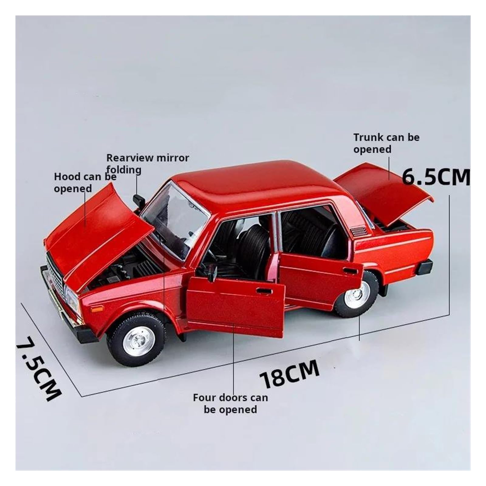 ONAIC Diecast Modello 1:24 Per Russia Per LADA 2015 Modellino Pressofuso In Lega Per Hobby Da Collezione Modellino Auto Da Collezione