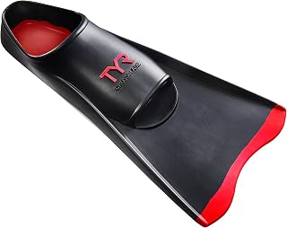 TYR Crossblade Fins 2.0 Unisex Training Swim Fins - Boost Leg Power, Speed & Technique