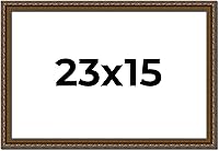 Vista 59 de Marco de fotos completo de madera dorada envejecida de 16 x 20 pulgadas con plexiglás acrílico UV, parte trasera de tablero de espuma y accesorios