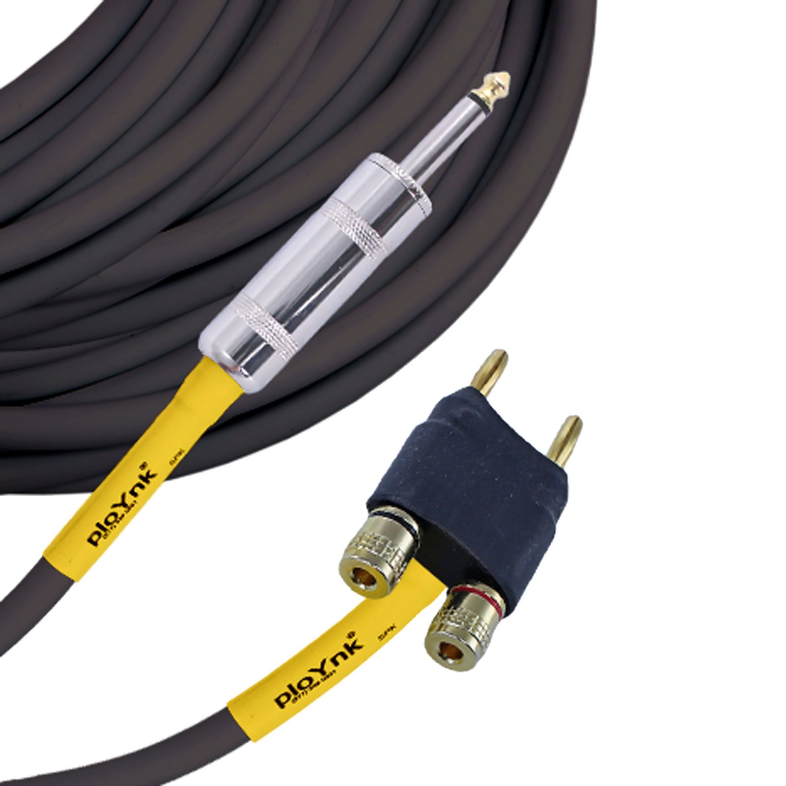 Profesjonalny kabel głośnikowy audio - 12 G (3,7 m, 1/10.2 cm do banana)