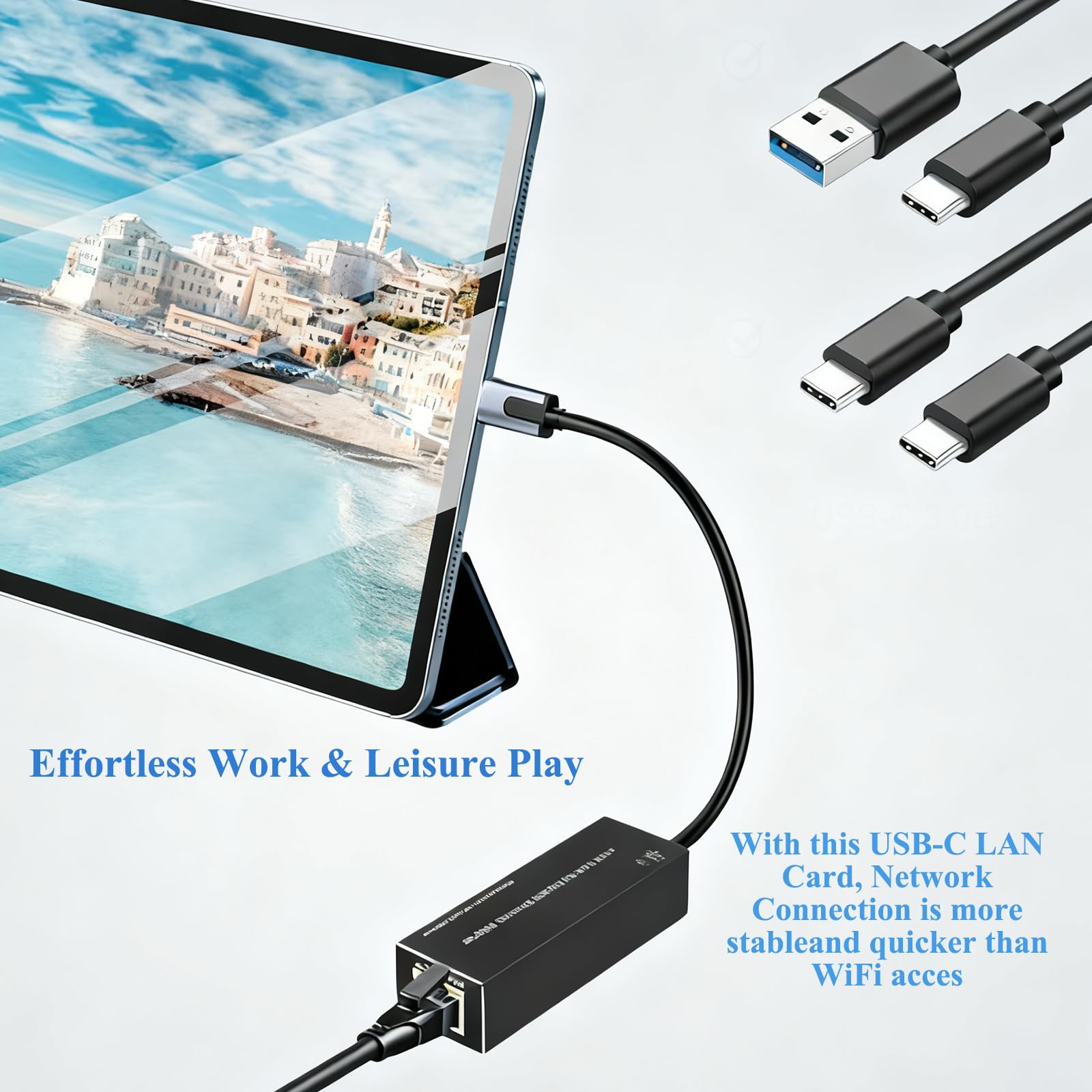 Adattatore da USB 3.0 a SFP Gigabit Ethernet | Scheda di interfaccia di rete per Windows, macOS, Linux; Full/Half Duplex; involucro metallico; Plug and Play
