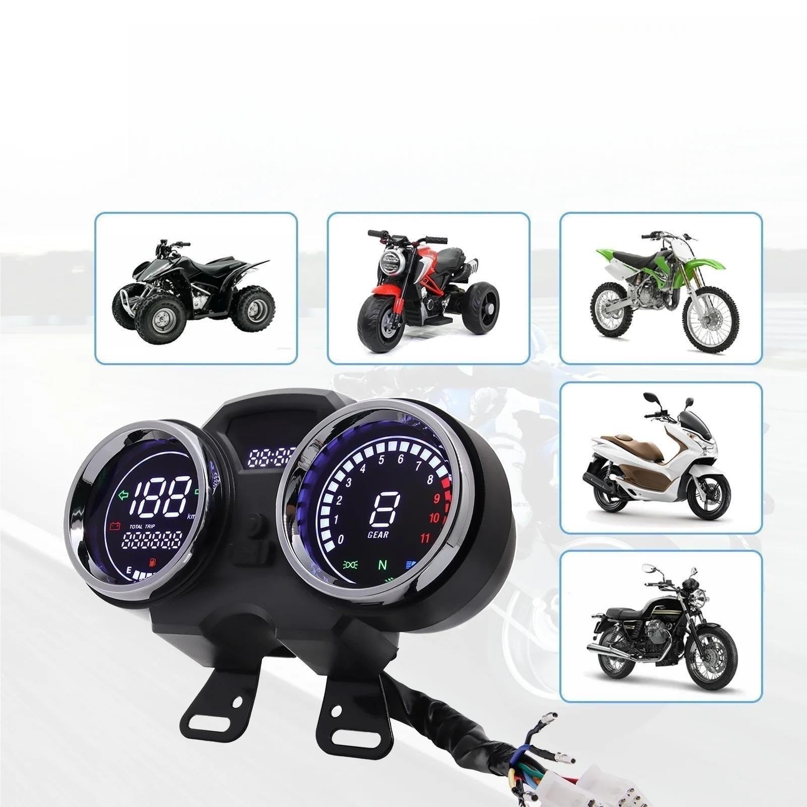 moto Medidor distancia Instrumento Para GN125 GN150 EN125 GSX125