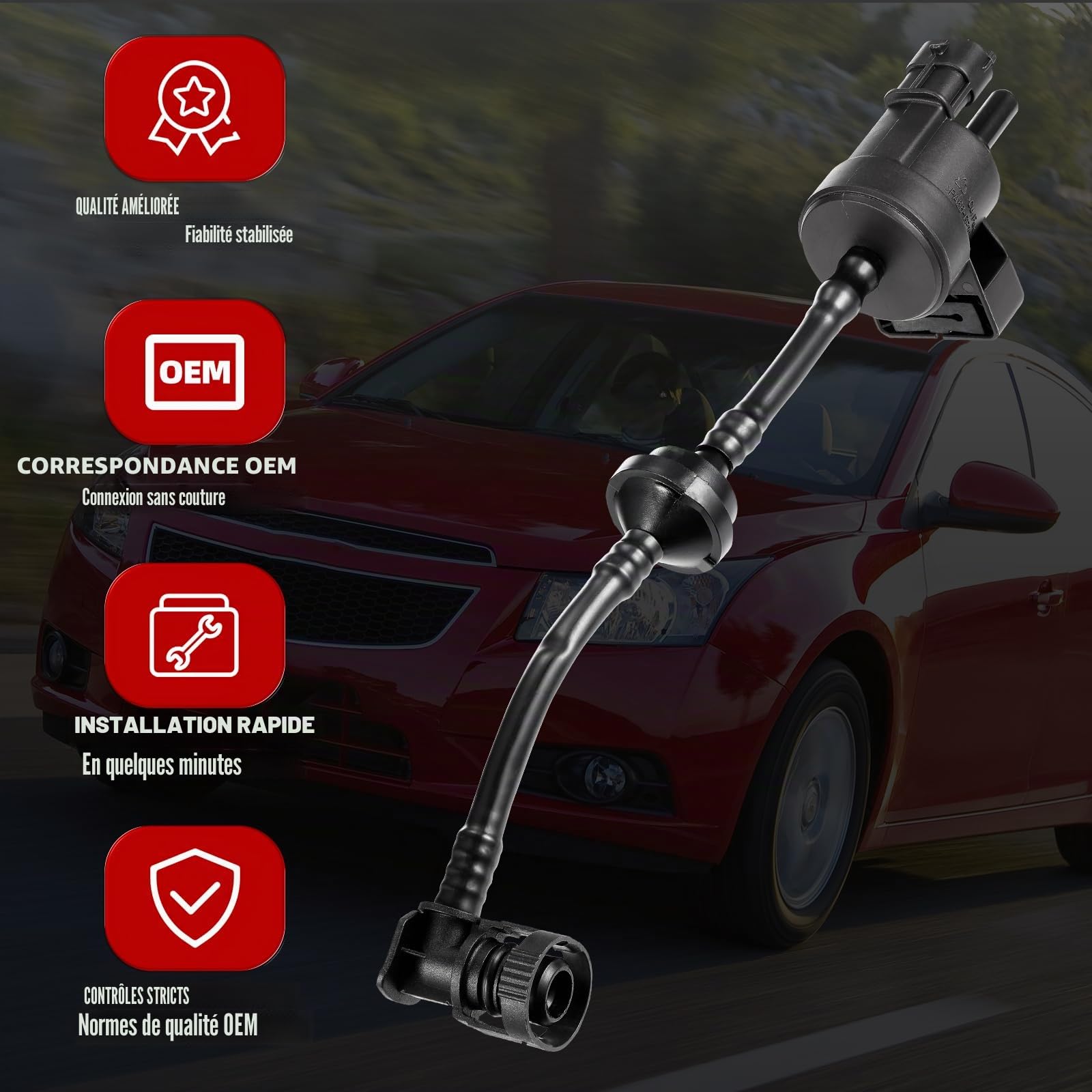 55573017 Vanne solénoïde de purge pour Chevrolet Cruze Sonic 2013-2018 pour Opel Corsa Astra 55576071