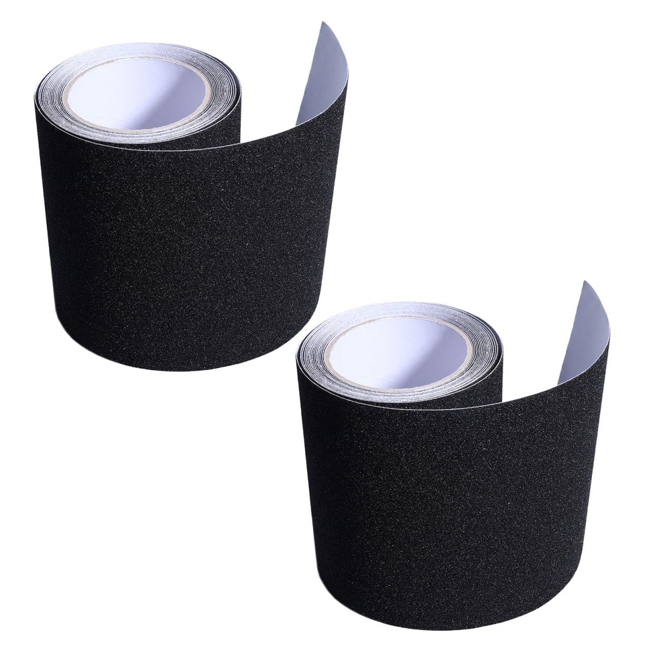 Ruban Adhésif Antidérapant Bateau Noir 15cm X 5m, Lot de 2