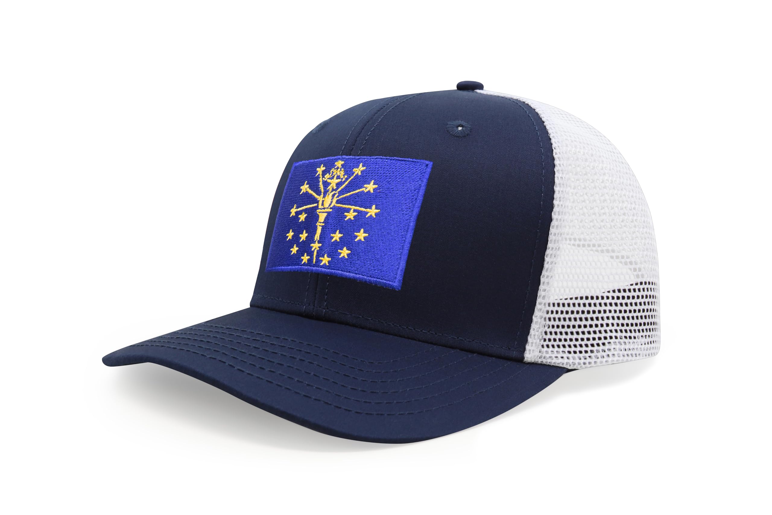 International Tie State Hat for Men and Women, Adjustable Snapback Trucker Baseball Cap with Embroidered Patch