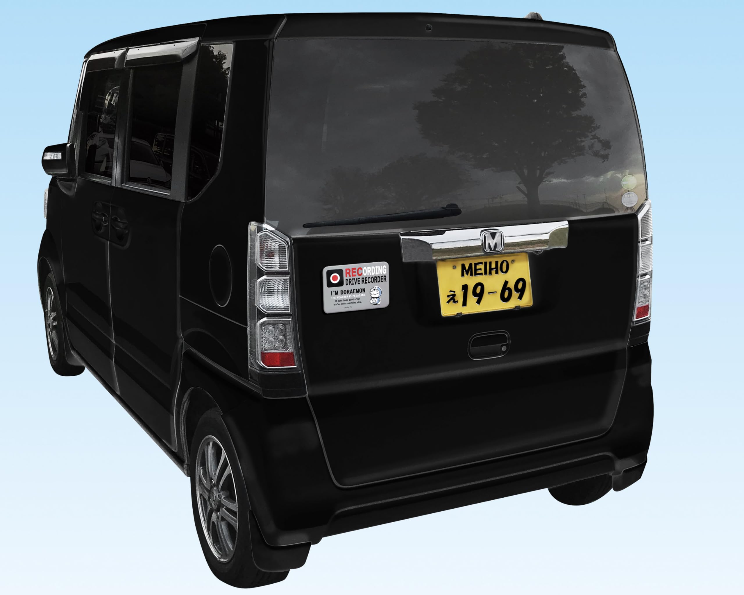Amazon.co.jp: ドラえもん ドライブレコーダー 搭載車 ステッカー