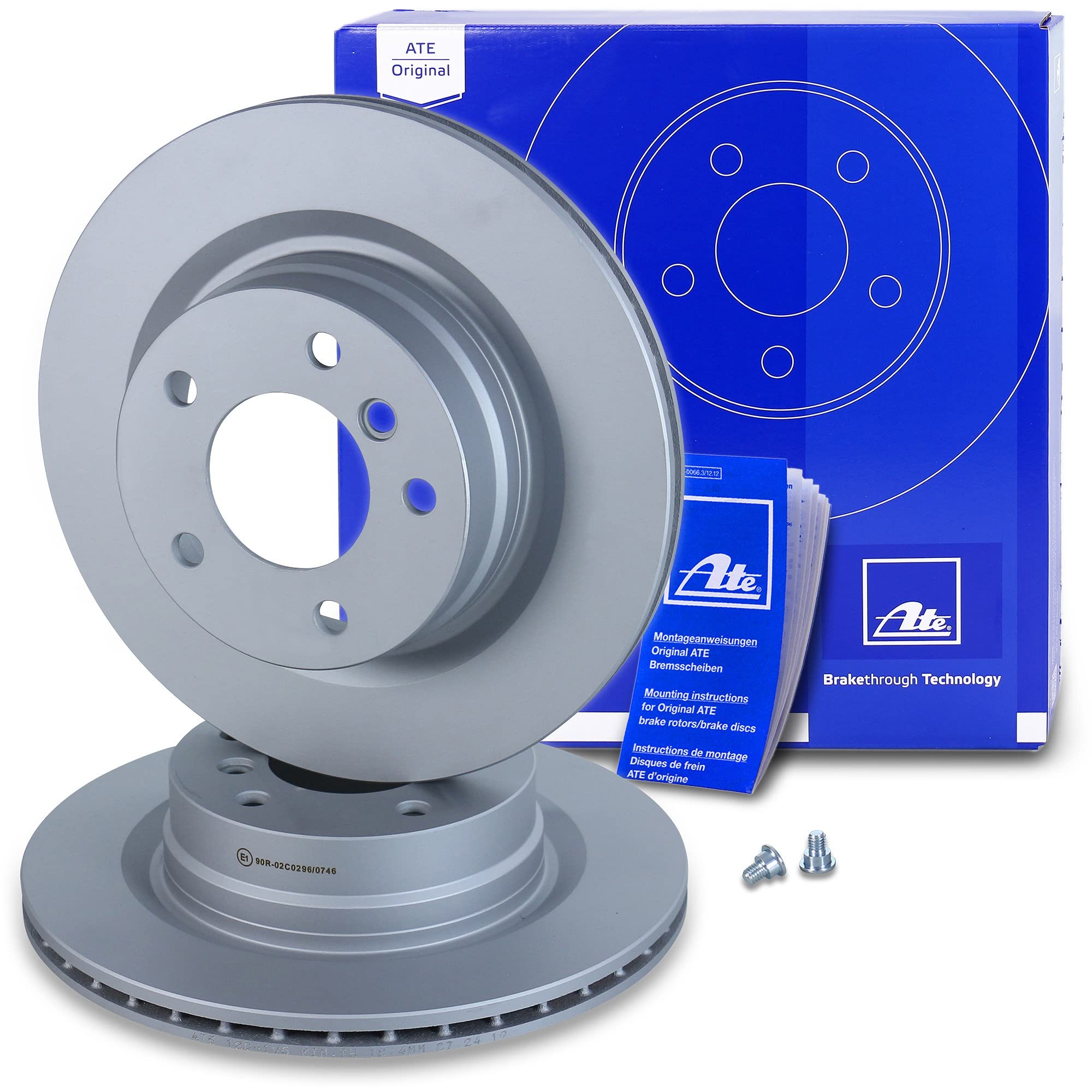 Dischi Freno Incl. Cuscinetto Anello ABS Pastiglie Posteriore per