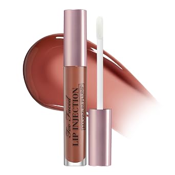 Too Faced Lip Injection Lip Plumper | Hydrating Lip Gloss for Fuller-Looking Lips | Original, Maximum Plump, Cooling Gloss & Plumping Click Formulas