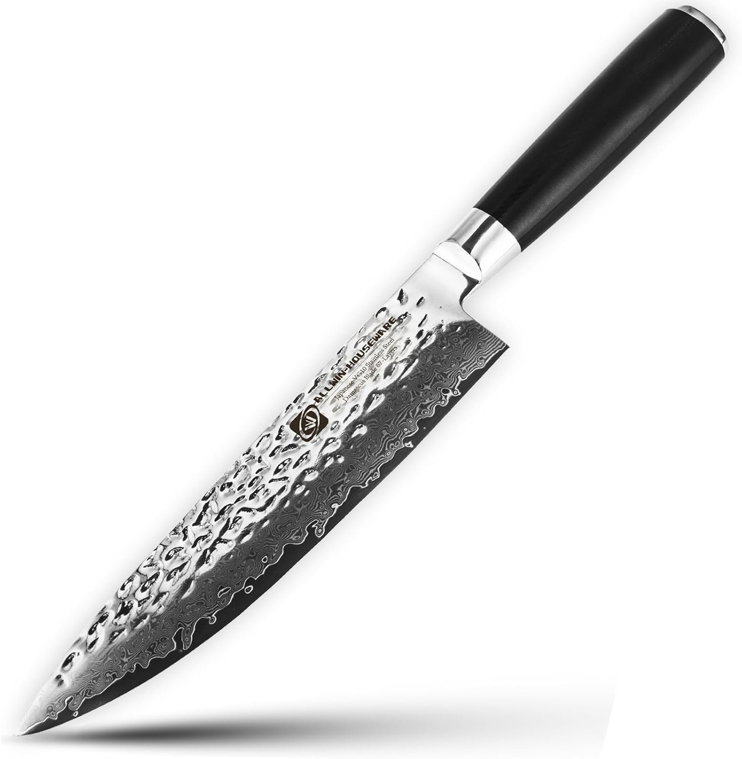 Professional Handmade 8" Damascus Chefs Knife, 67layer