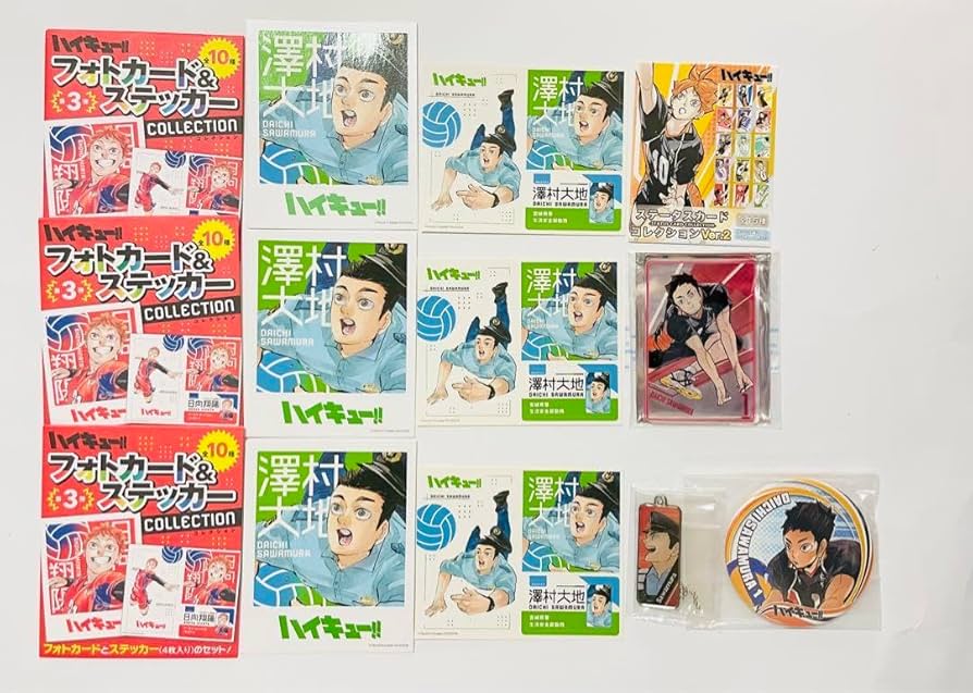 Amazon.co.jp: ハイキュー?? 澤村大地 フォト ステッカー ステータス