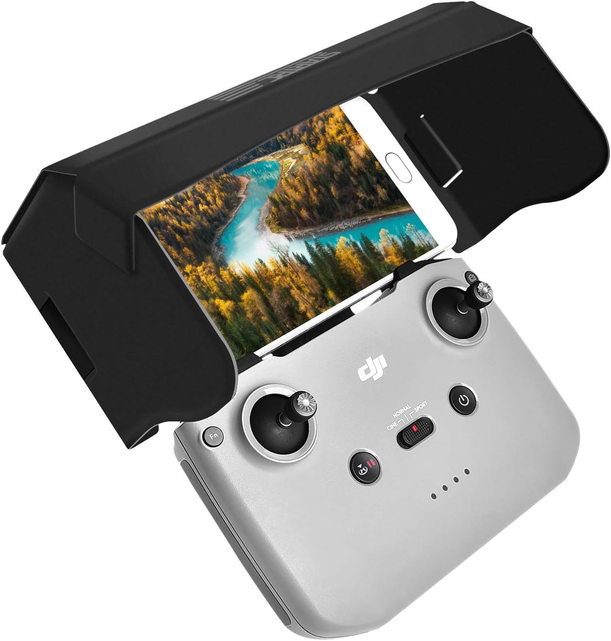 Mini 3 Pro Sun Hood Sunshade,Sun Hood Sun Shield Cover for DJI Mini 3 Pro/Mavic Air 2 Controller Accessories for 4.4-7.1inch Smartphone Screen