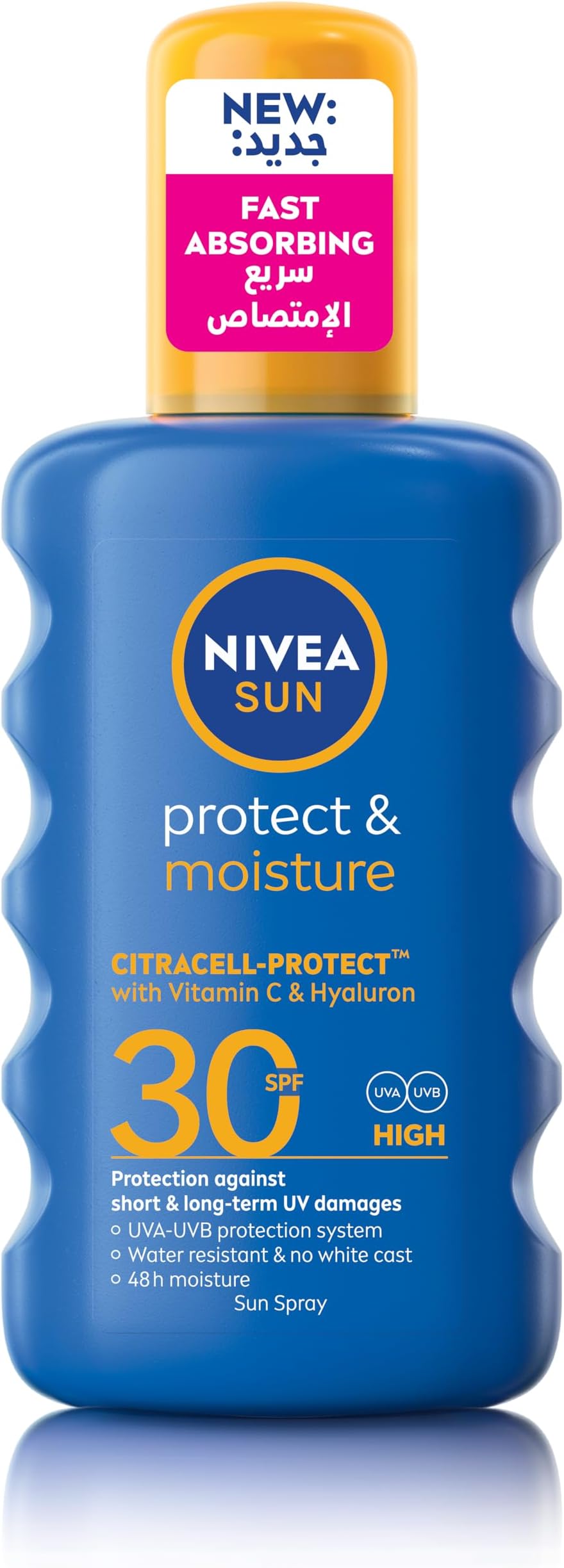 Nivea Sun Protect & Moisture Sun Spray, Uva & Uvb Protection, Spf 30, 200ml