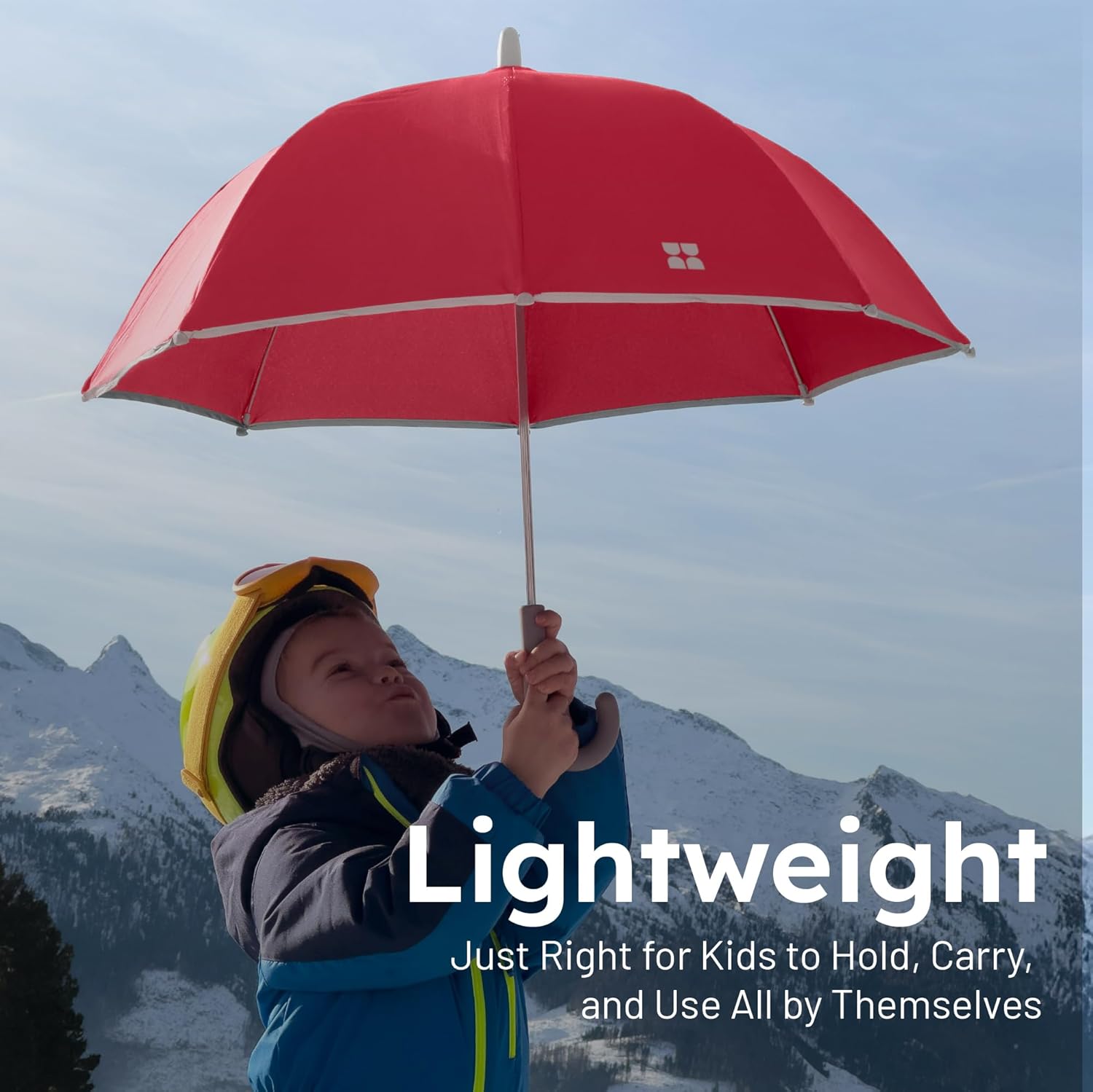 Weatherman Umbrella for Kids - Kids Umbrella Girls Boys Toddlers Child - Soft Edges, Pinch-Proof, Comfortable Grip Design - Lightweight, Stick, Durable Travel Kids Outdoor Umbrella Going to School, Park & Beach