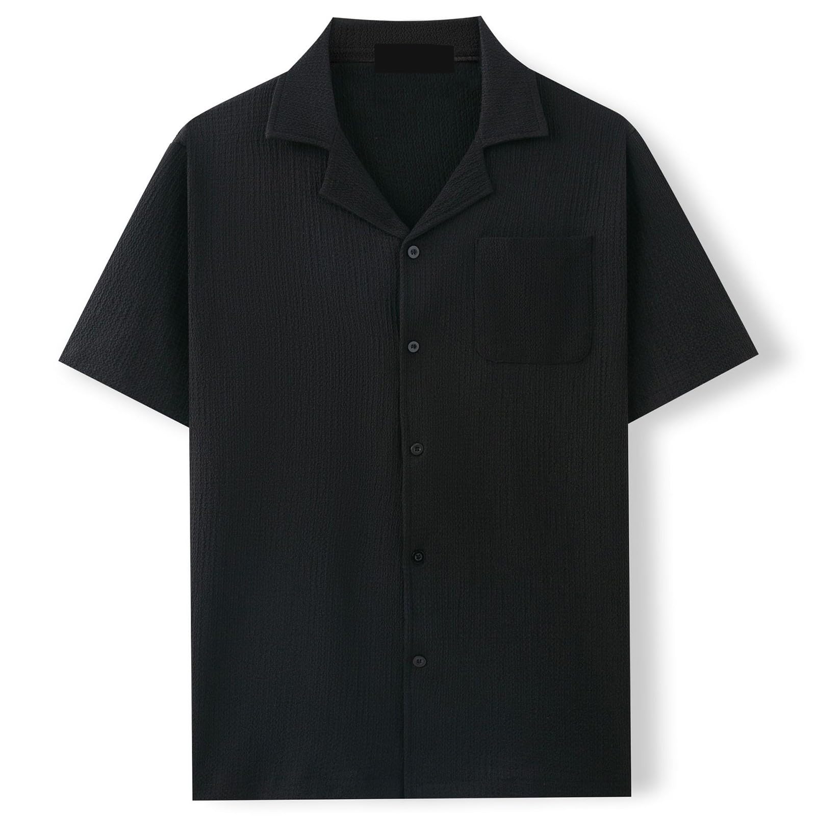 Hombre Camisetas Lino Camisa de Verano Manga Corta Regular Fit Respirableropa de Hombre veranoModerno y verstil