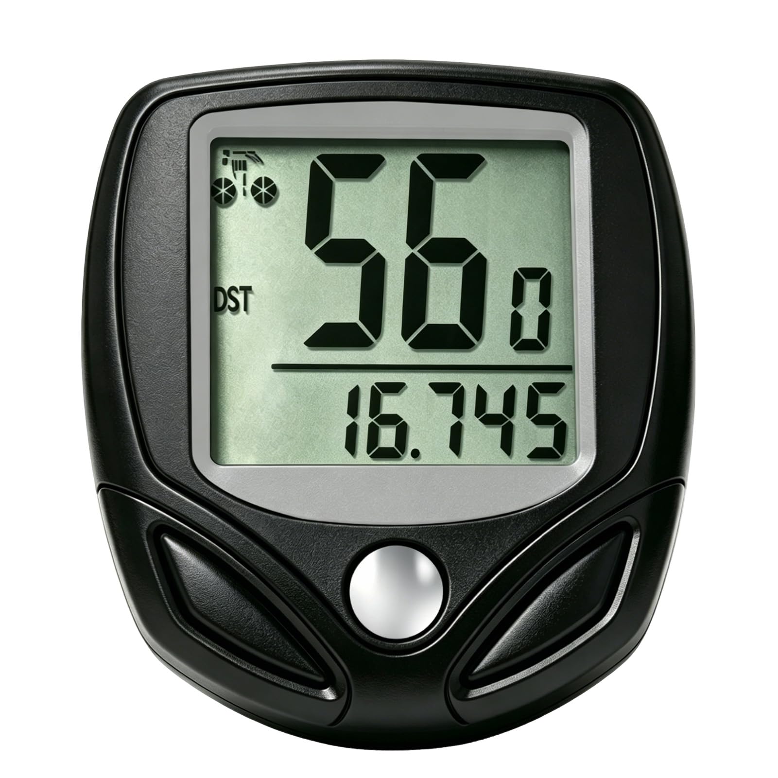Cuentakilómetros Bicicleta Inalámbrico con 19 Funciones,Velocímetro Bicicleta IP54 Resistente al Agua,Pantalla LCD con Inicio Parada Automática,Cuenta Km Bicicleta para Uso Diario