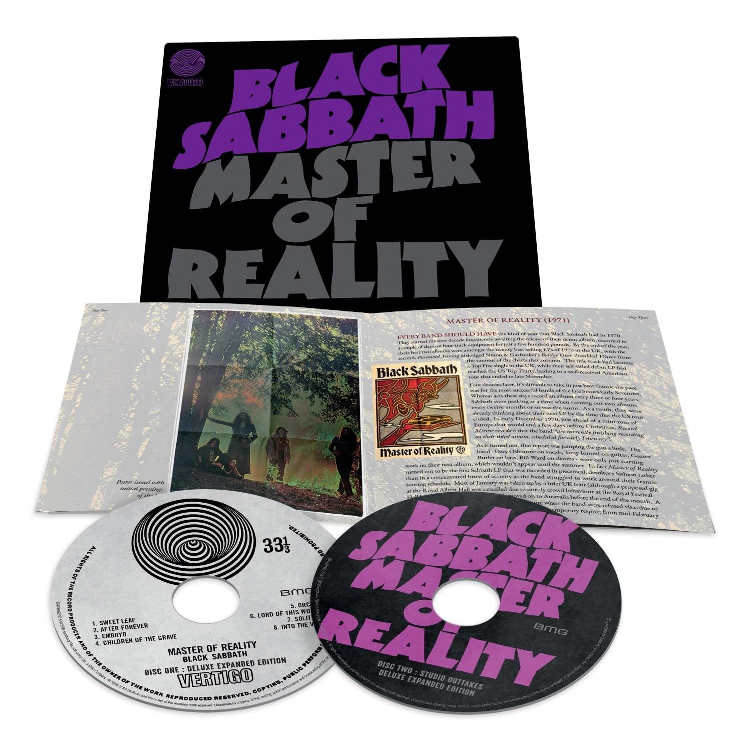 洋楽 Black Sabbath Master of Reality BLACK SABBATH MASTER OF REALITY DELUXE EDITION2CD CD | eBay