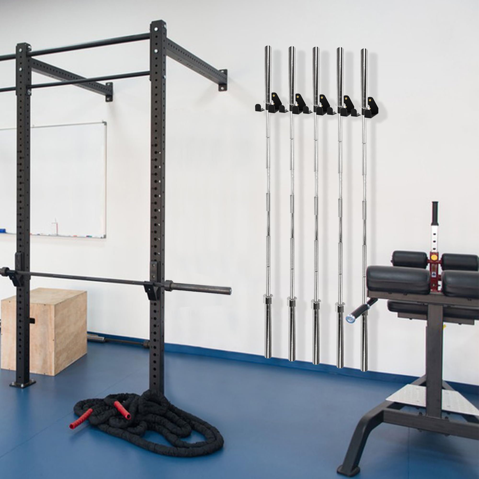 Dumbbell Rack Mua VAIIO Single Olympic Barbell Hanger,Garage Gym Bar ...