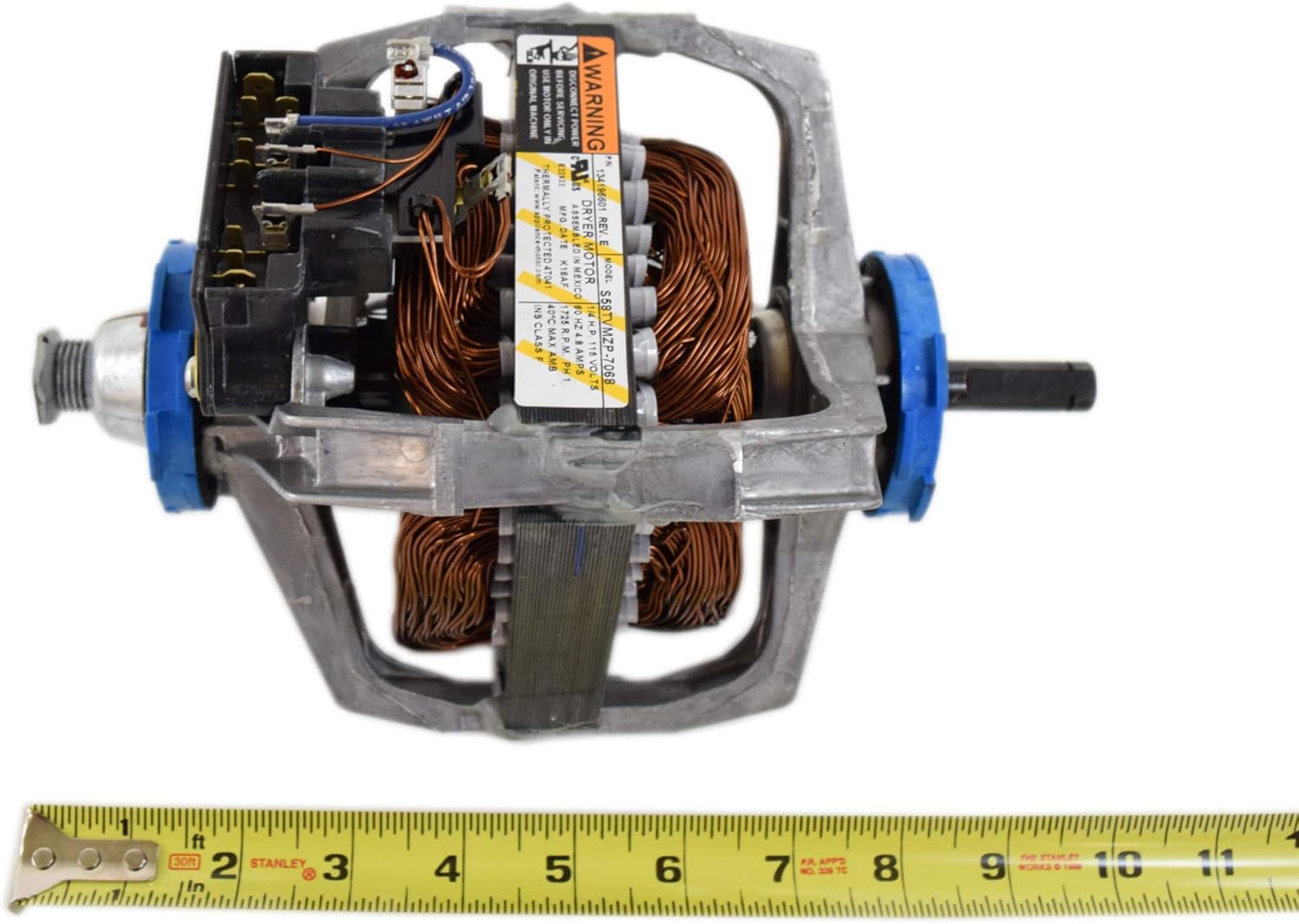 134196602 Laundry Center Dryer Drive Motor (Replaces 134196601) Genuine Original Equipment Manufacturer (OEM) Part