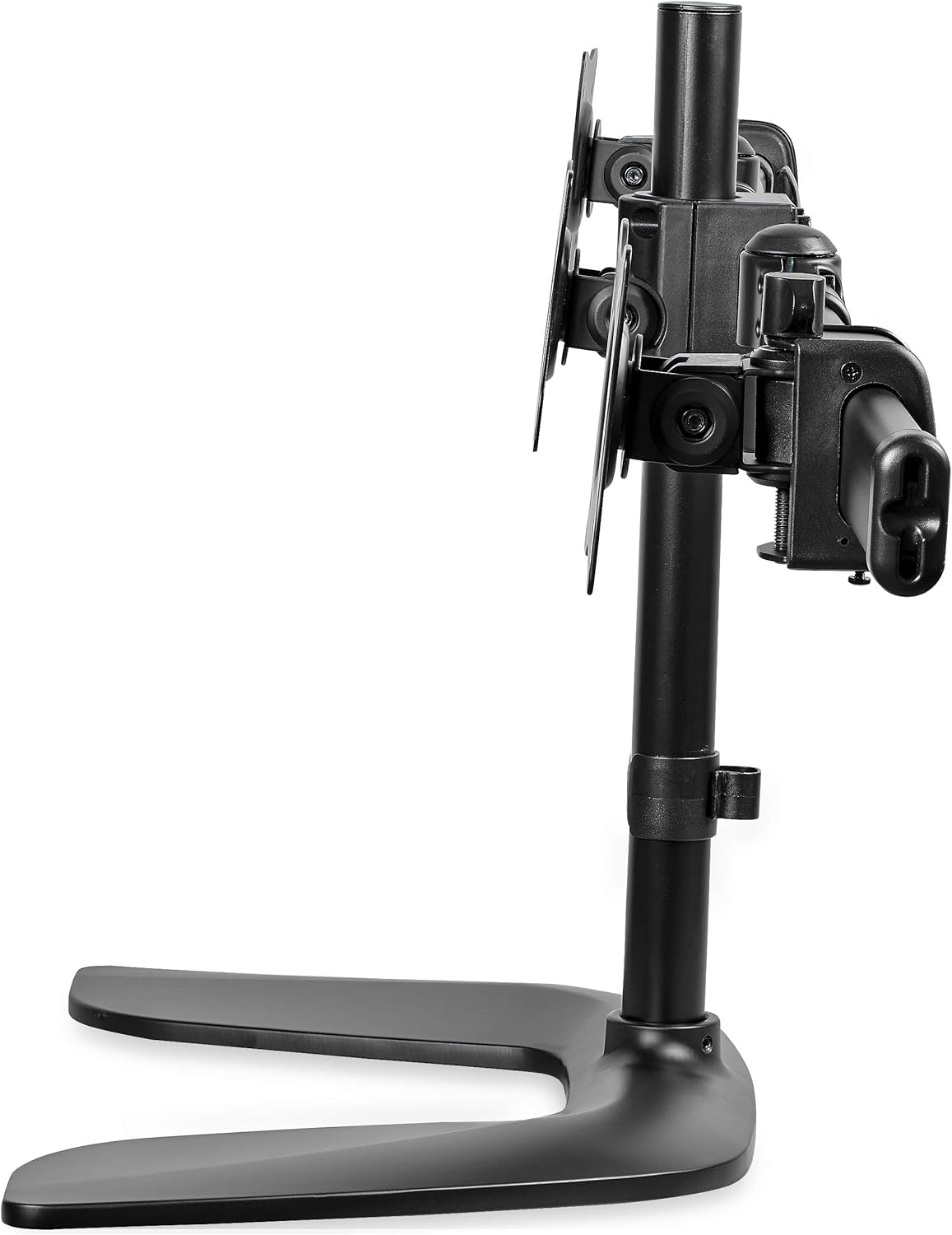 StarTech Triple Monitor Stand - Articulating - For Monitors 13 to 27 Adjustable VESA Computer Monitor Stand for 3 Monitor Setup - Steel - Black (ARMBARTRIO2) : Electronics