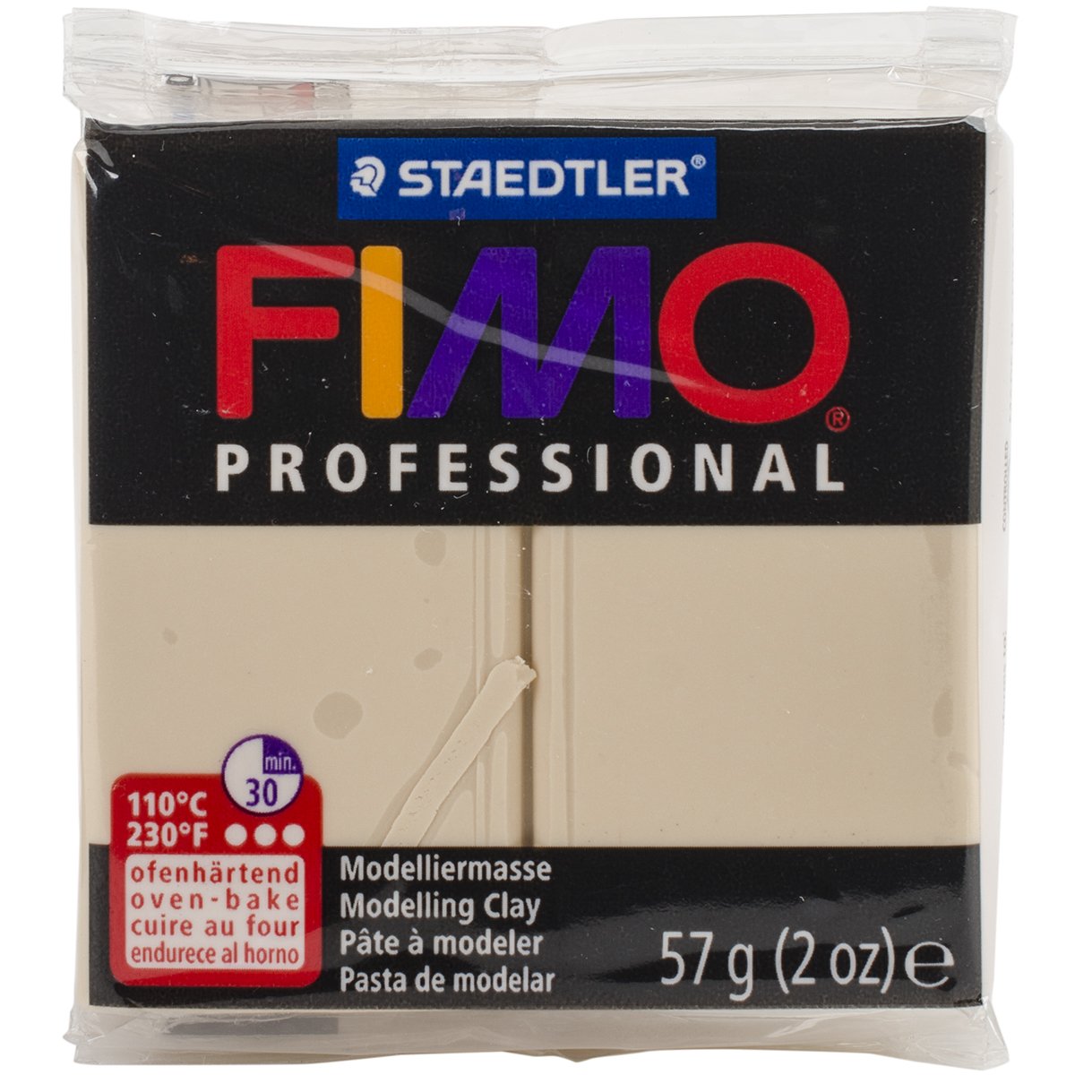 STAEDTLERFimo Professional Oven Hardening Modelling Clay, 57G, Champagne
