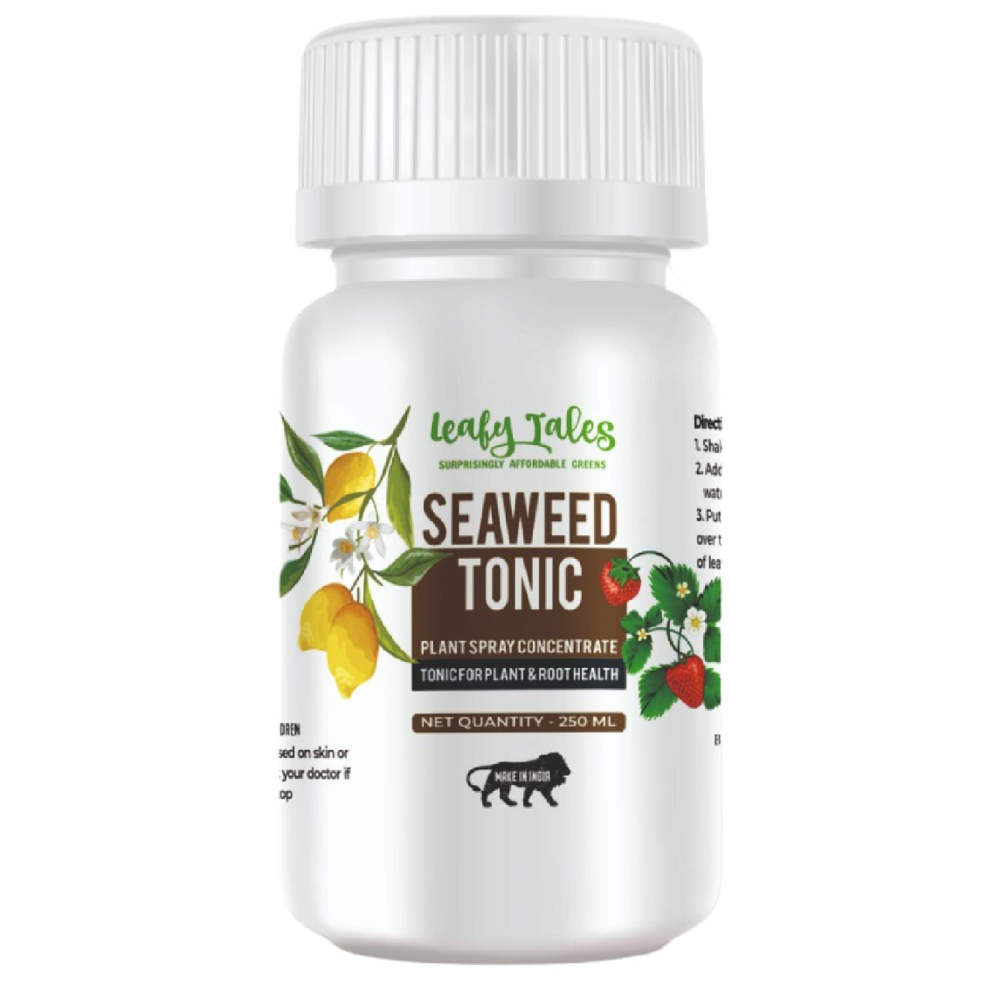 Leafy Tales Concentrate Liquid Seaweed Fertilizer Tonic for Plants | 250 ml |All Purpose Indoor & Outdoor Plants, for Plant Growth, Flowering & Fruiting…-image-14