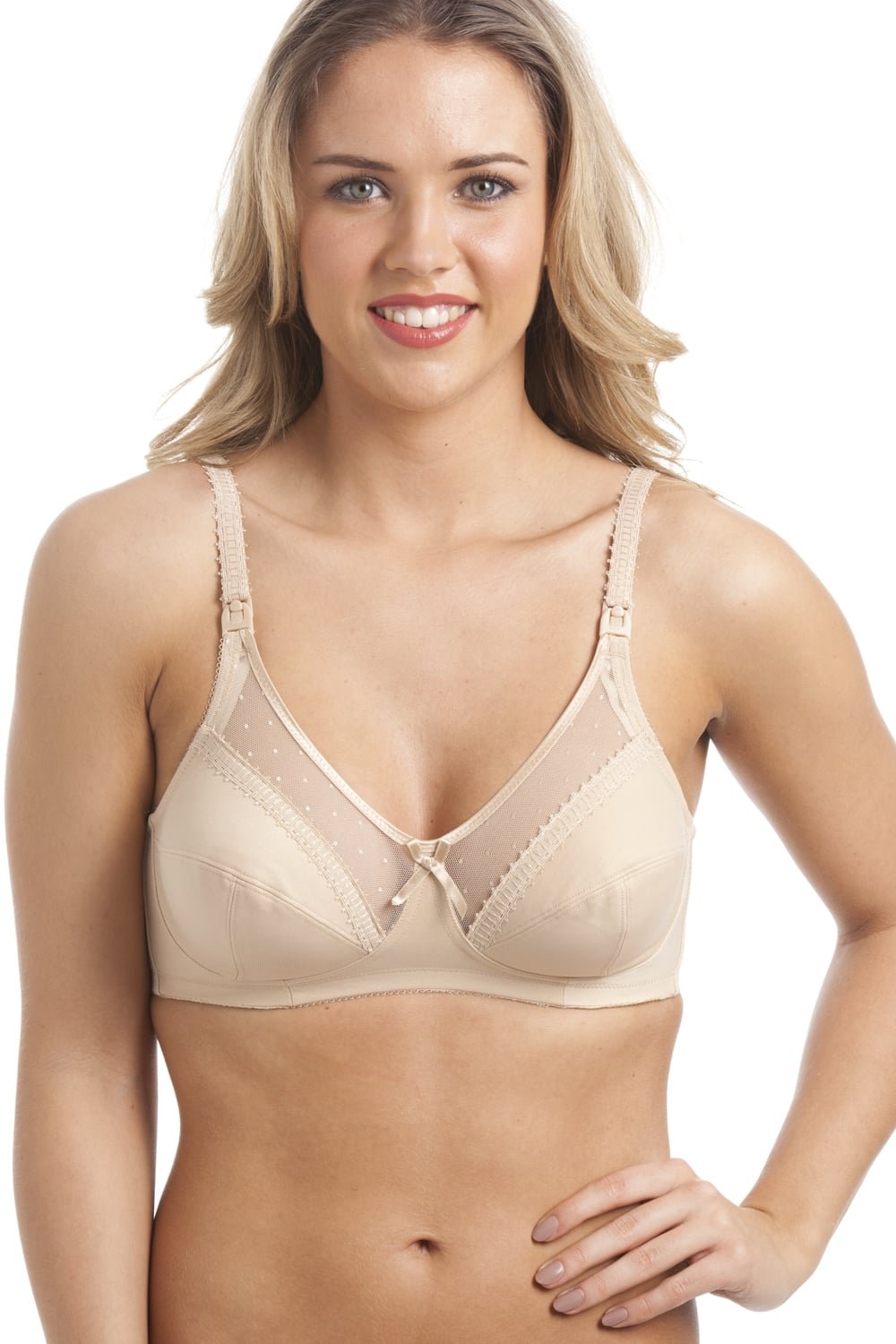 Royce Lingerie Womens Ladies Black Full Cup Non Wired Nursing Maternity Bra