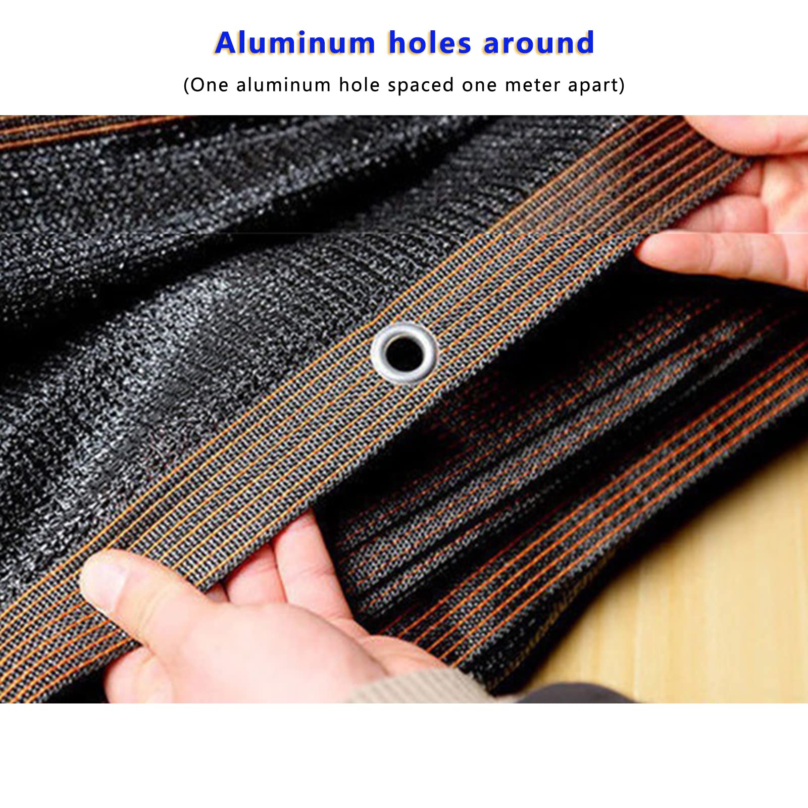 Copertura Per Schermo Per La Privacy Del Balcone,Panno Per Parasole Nero,Copertura Per Parasole Per Cuccia Per Cani,Panno Per Parasole,Rete Per Parasole Da Giardino Resistente(33 * 40FT)