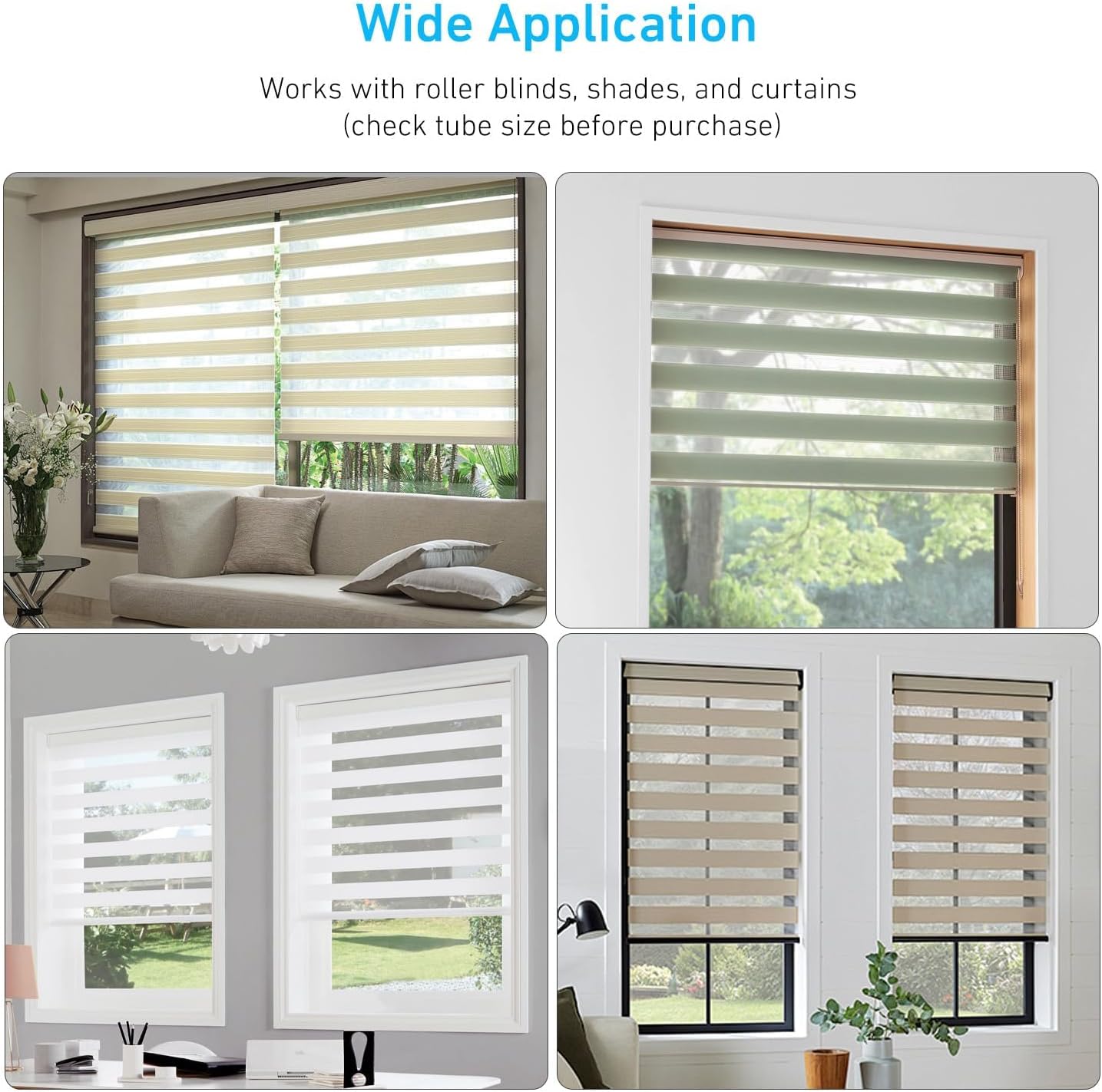 DC12V EY1612 Wired Shade Motor Transmitter Control Directly or App Control via IR/RF Gateway – DIY Smart Home Automation – Supports Up to 2kg (4.4 lbs) – Works with 12V Power Supply