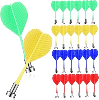 BESPORTBLE 24 Pçs Dardos Magnéticos Alvo De Dardos Para Crianças Ímãs De Brinquedo Para Crianças Brinquedos De Dardos Magnéticos Recarga De Dardos Magnéticos Reposição De Dardos Magnéticos A