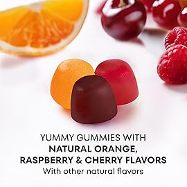 One A Day Kids Multivitamin Gummies, Kids Vitamins with Vitamin C, D, E & Zinc for Immune Support, Childrens Gummy Vitamins, Assorted Fruit Flavors, 60ct (Packaging May Vary)