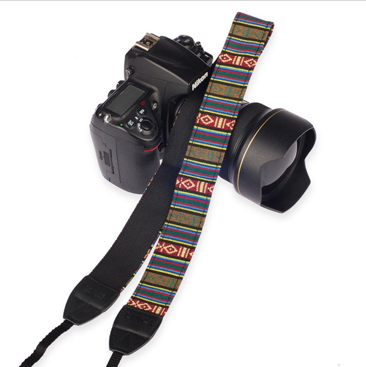 National wind Restoring ancient ways Universal Camcorder Camera Shoulder Strap Neck Belt for DSLR Nikon Canon Sony Olympus Samsung (LYN-210)