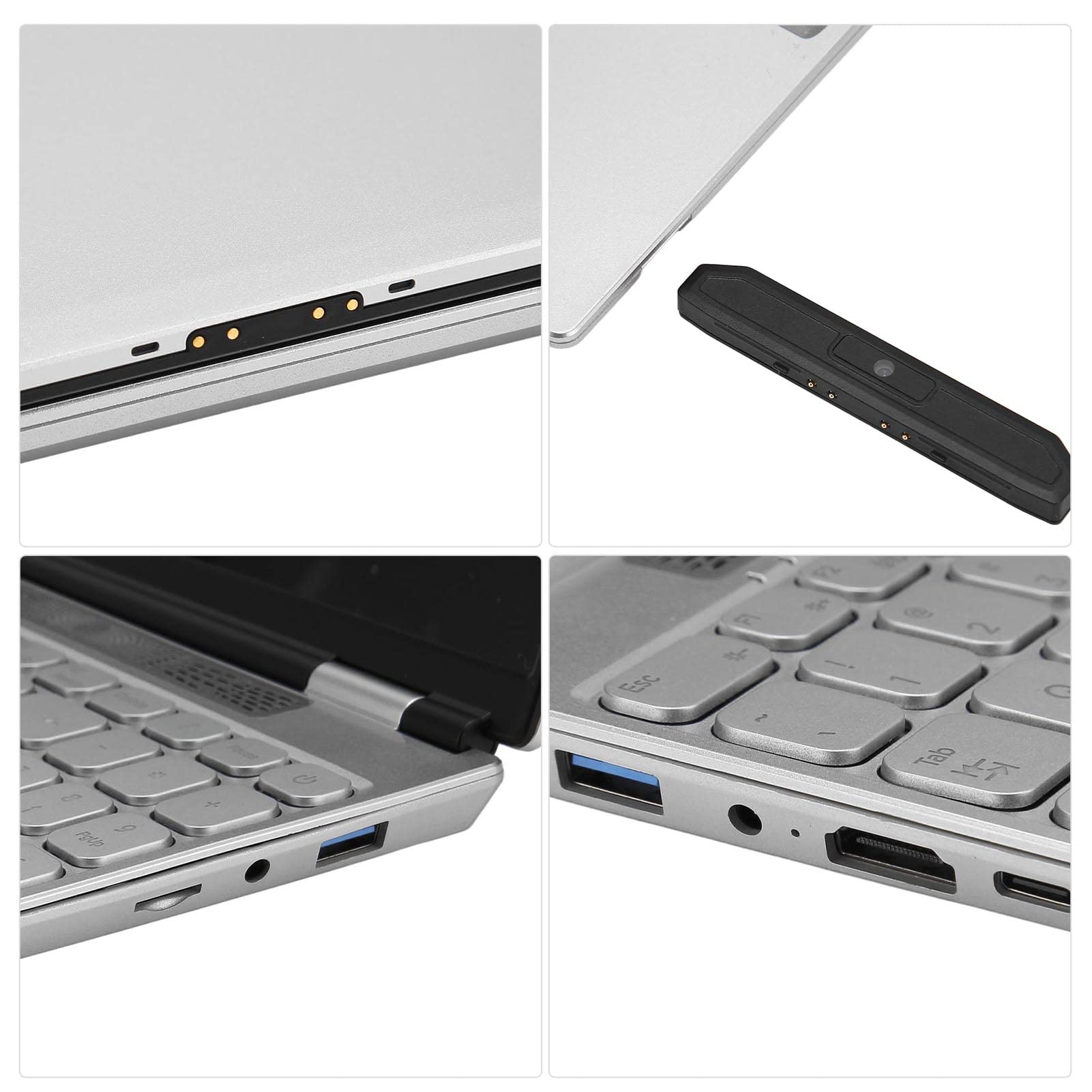 Gaming Laptop Quad Core CPU Dual Band WiFi 15.6 Pollici Business Laptop 16GB RAM Gaming (16G+64G Spina UE)