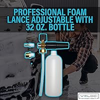 Vista 2 de MTM Hydro, lanza de espuma profesional original ajustable de 32 onzas Botella