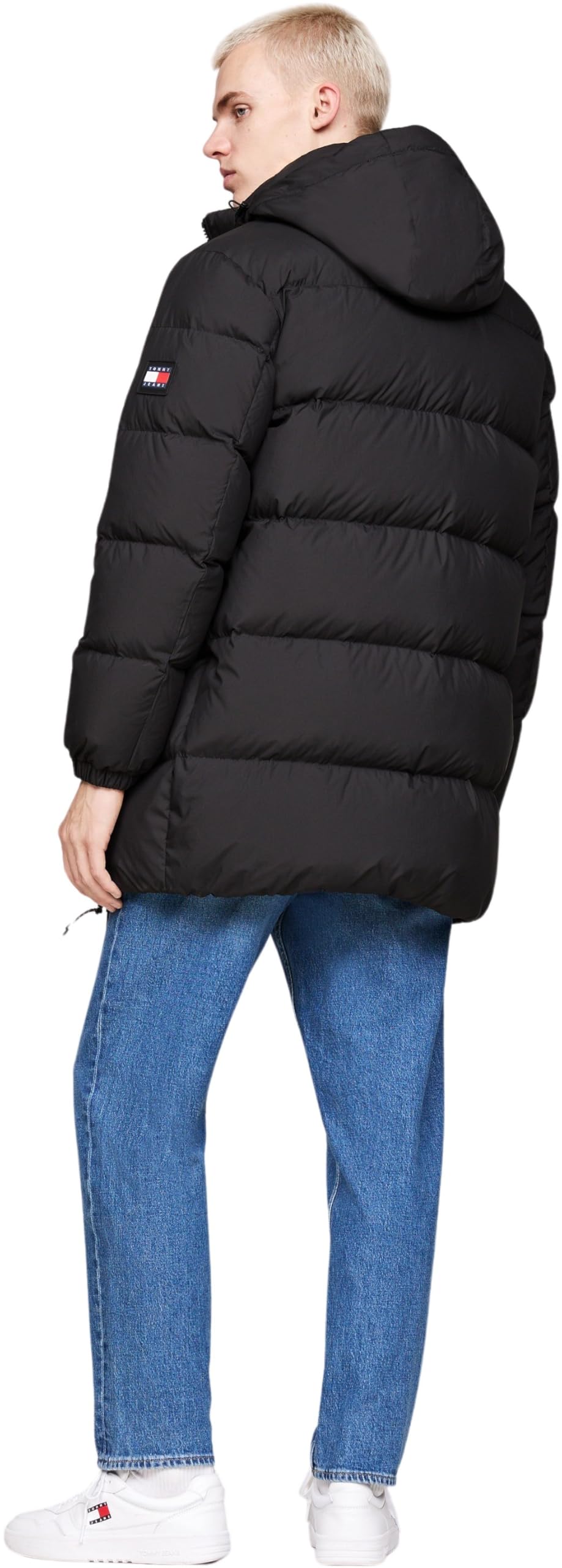 Tommy Jeans Uomo Piumino Essential Down Parka con Cappuccio